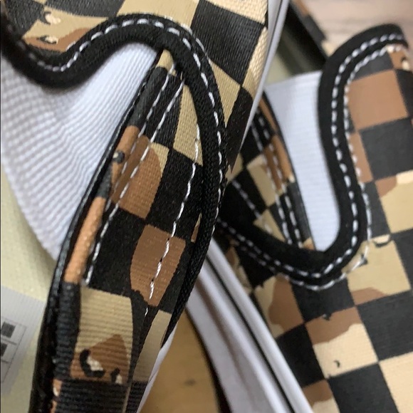 VANS CLASSIC SLIP-ON CHECKERBOARD Cmdsrttrwht WMNS - Picture 13 of 16